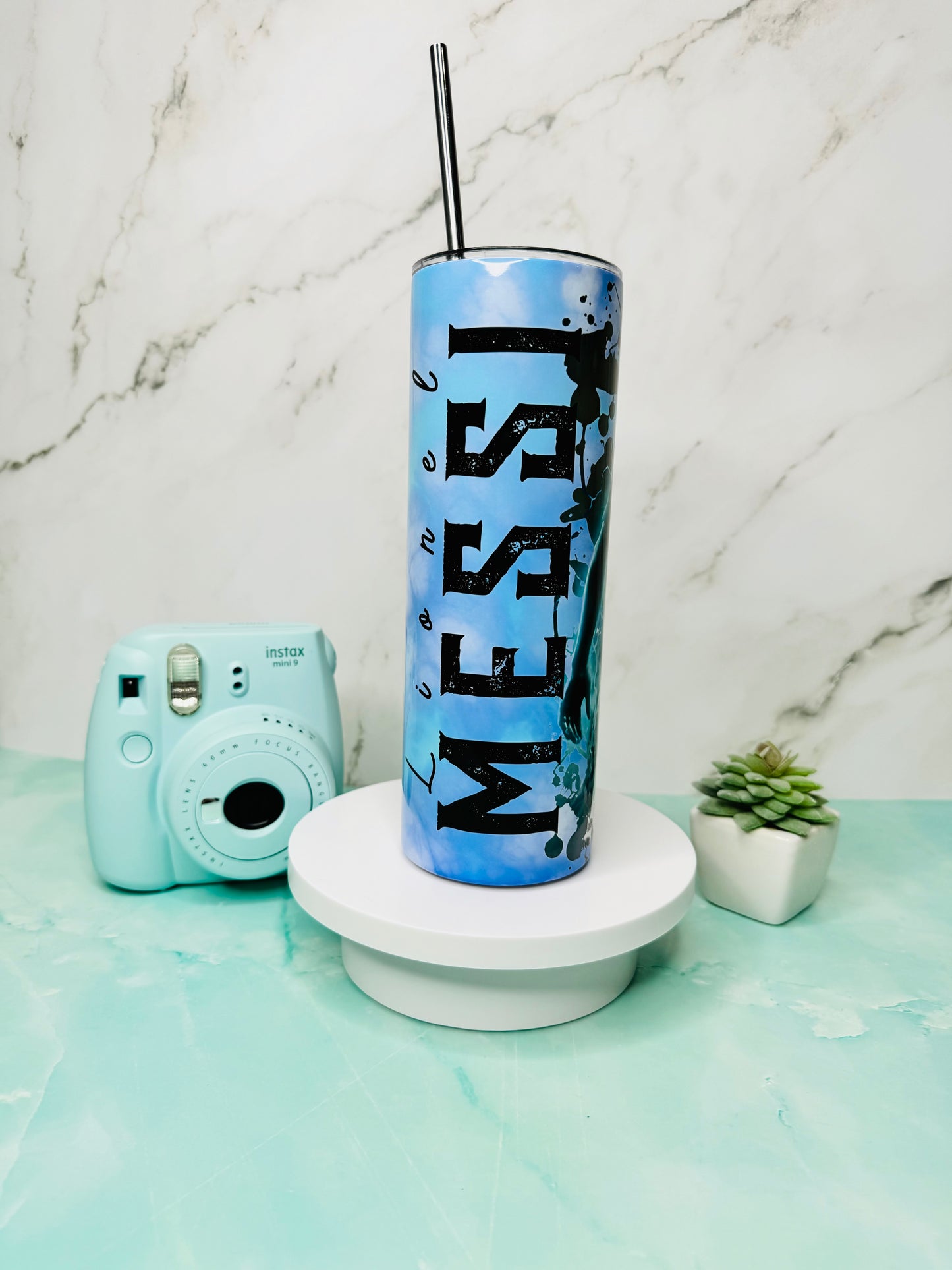 Messi 20oz Skinny Tumbler