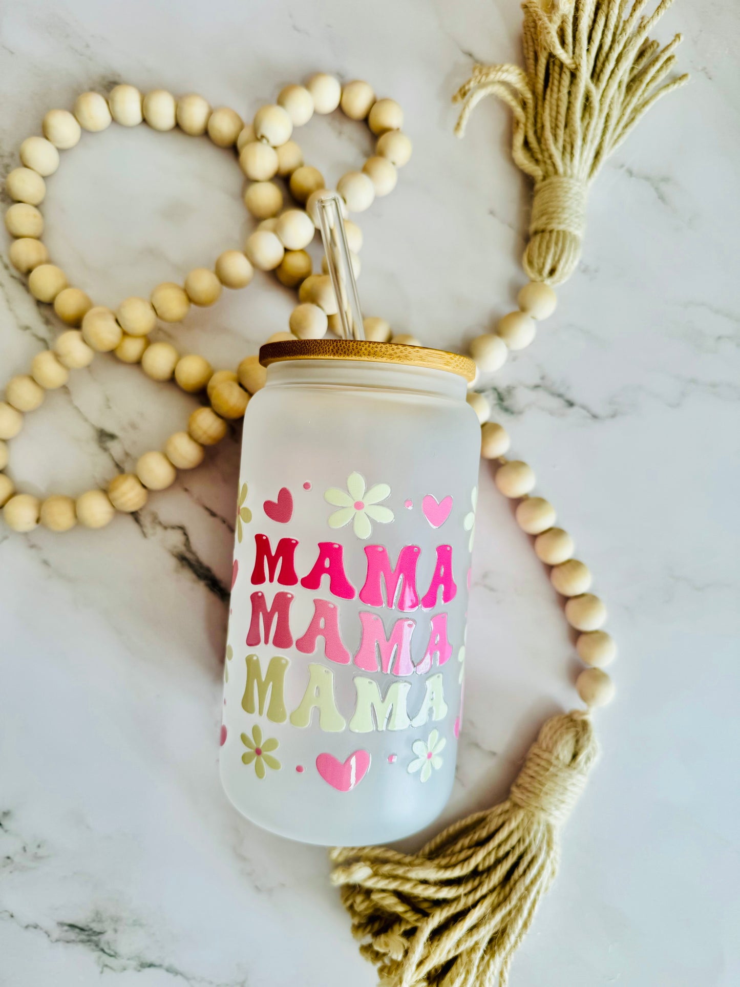 MAMA 16oz Glass Can